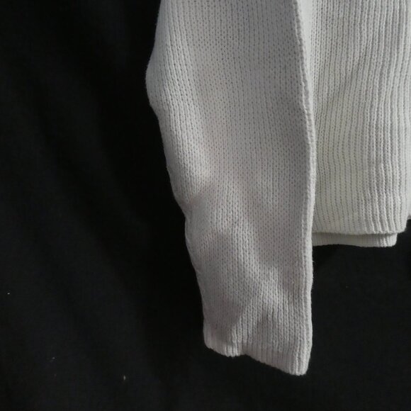 GAP | xl - extra large | White Crewneck Sweater With Dark Navy Blue Stripe - Picture 12 of 15